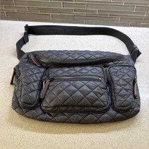 Quilted Black Crossbody Bag